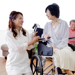 ご入居の方のアフターフォローへ